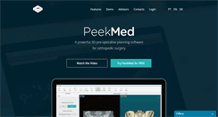 Desktop Screenshot of peekmed.com